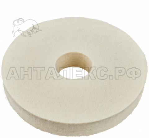 Круг полировальный ELITECH, натур.войлок125х20х32мм