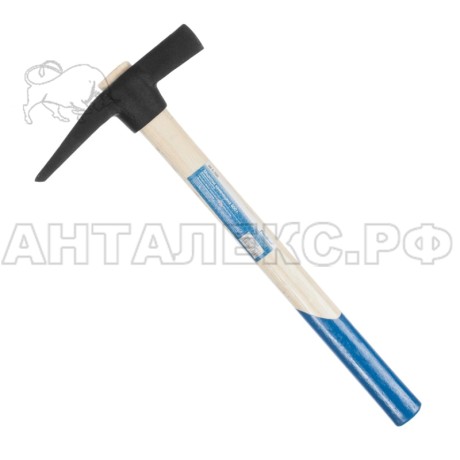 Молоток каменшика , деревянная рукоятка Hobbi  600г.