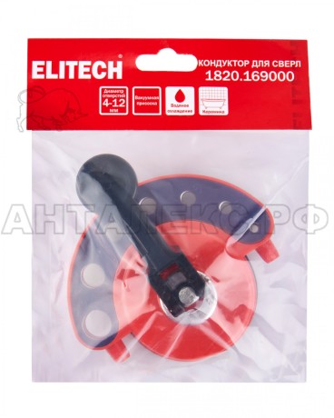 Кондуктор для сверл ELITECH, 4-12мм