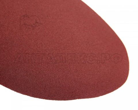Круг шлифовальный универсальный без отверстий, электрокорунд, липучка,125мм P180 5шт/уп