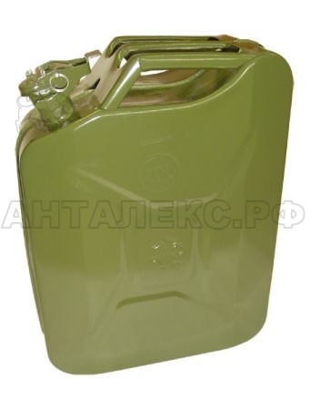 Канистра металлическая 20л ГОСТ с чекой