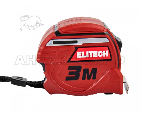 Рулетка Elitech 310202, 3мх16мм, код 207187