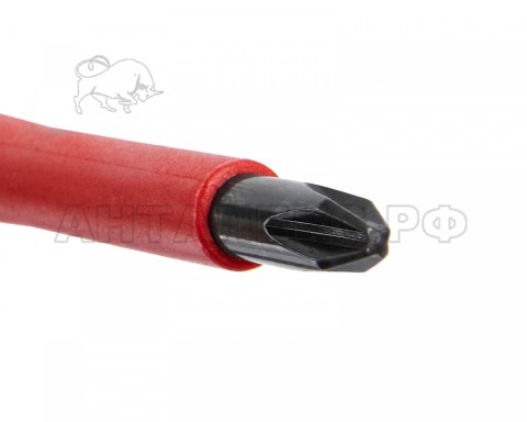 Отвертка Elitech 231203, PH2x100мм диэлектрическая, код 207173