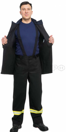 Костюм сварщика Феникс Л 2 кл. 2, куртка/брюки, летний, МВО, ткань WORKER 320 р. 104-108/182-188