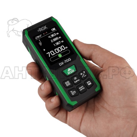 Лазерный дальномер RGK DX-70G
