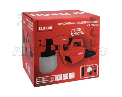 Краскопульт Elitech КЭ 0826П (E2208.020.00) , код 207364