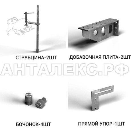 Сварочный стол Flamet с оснасткой, 800x1200 Profi 10 мм ОBP-800x1200-10