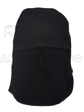 Подшлемник чёрный трикотажный