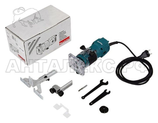 Фрезер Makita 3709 триммер 530Вт цанга 6мм