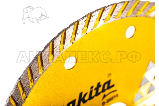 Алм. диск Makita 125х22,23 рифл. бетон