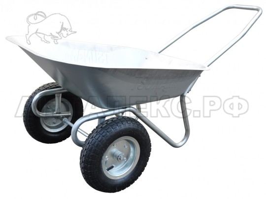 Тачка Tsunami  WB 80 D садовая оцинк.