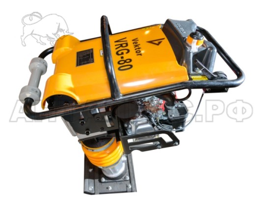 Вибротрамбовка VEKTOR VRG-80 бенз. 4кВт 330х290мм