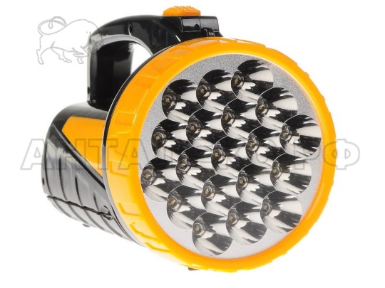 Фонарь Трофи TSP19, 19+18LED, ACCU