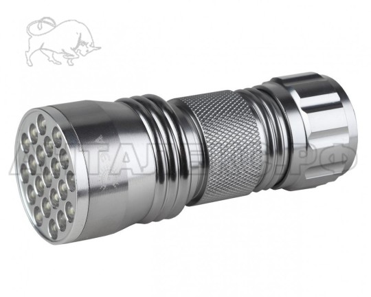 Фонарь ЭРА Ф/К SD21, 21xLED, 3xААА, алюм