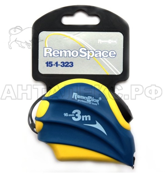 Рулетка RemoСolor "RemoSpace"  3м*16мм