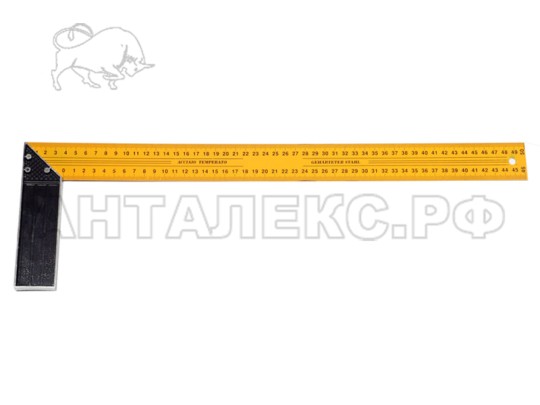 Угольник столярный Hobbi  500мм.