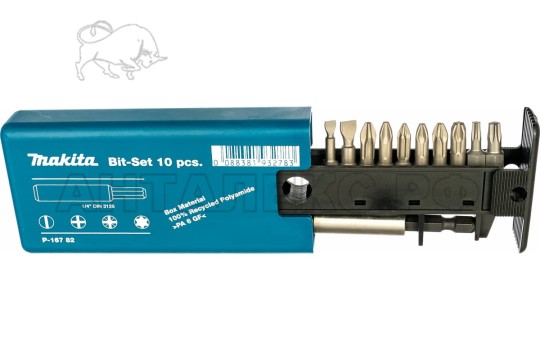 Набор насадок Makita 10шт.+магн.держ.