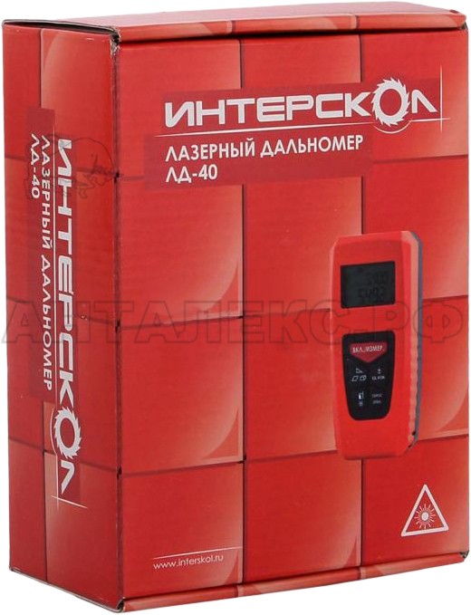 Дальномер лазерный Интерскол ЛД-40
