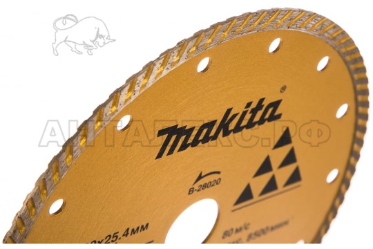 Алм. диск Makita 180х22.2 сплошной