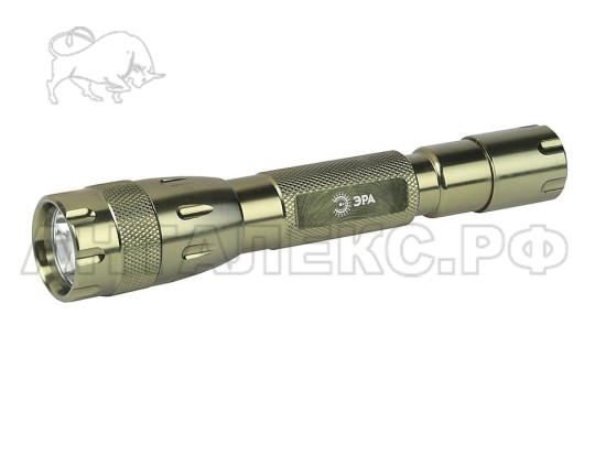 Фонарь ЭРА Ф/К SD3W, 3W LED, 2xАА, алюм