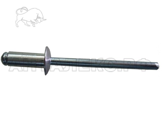 Заклепка ZK 4,8х25 (1 упак/500 шт) комбинированная алюминий-ст