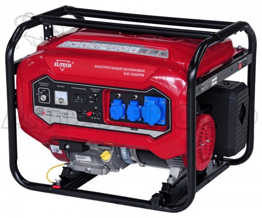 Генератор  Elitech БЭС 6500 РM