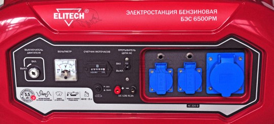 Генератор  Elitech БЭС 6500 РM