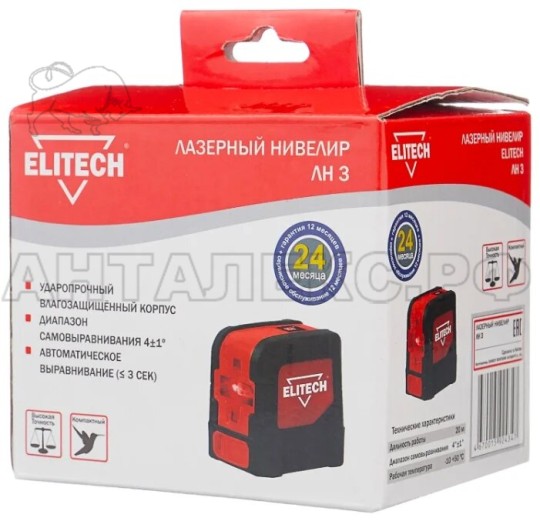 Нивелир ЛН 3 Elitech