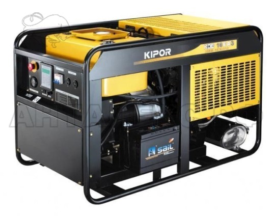 Эл.станция KIPOR KDE16EA3 12кВт, 380В, дизель, откр.