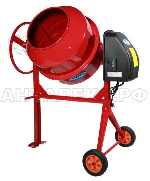 Бетономешалка Tsunami  RM 120L 550 Вт, 220В,чугун.венец
