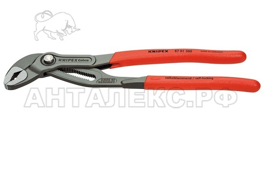 Клещи "КОБРА" сантехнические Knipex KN-8701300