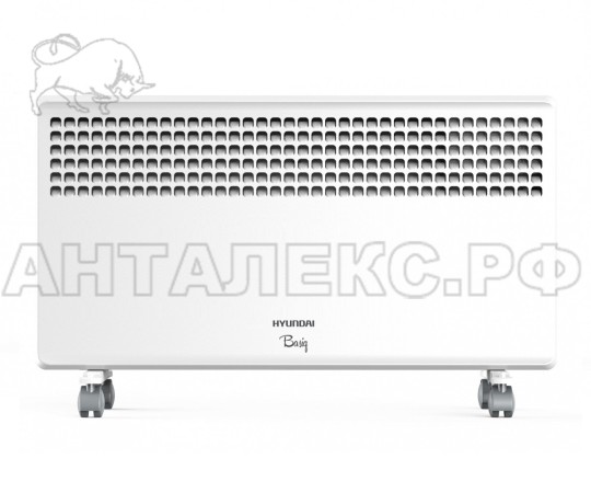 H-HV8-20-UI585 Конвектор Hyundai (2,0кВт, м/т, 3 power mode, French size, X-shape, +КНУ, Basiq)