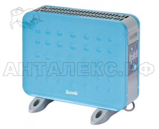 SC HT HL1 1000 BE Обогреватель Scoole (1.0кВт, эт, LED, STIX, голубой)