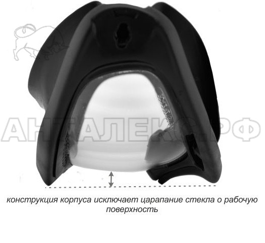 Очки защитные закрытые с непрямой вентиляцией 3Н85 SURGUT StrongGiass(2C-1,2PC)