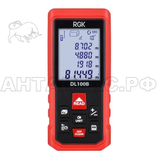Лазерный дальномер-рулетка RGK DL-100B