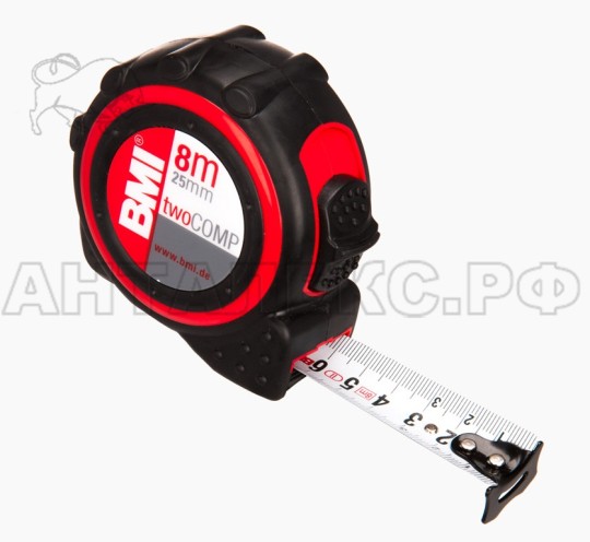Рулетка измерительная BMI  twoCOMP 8m