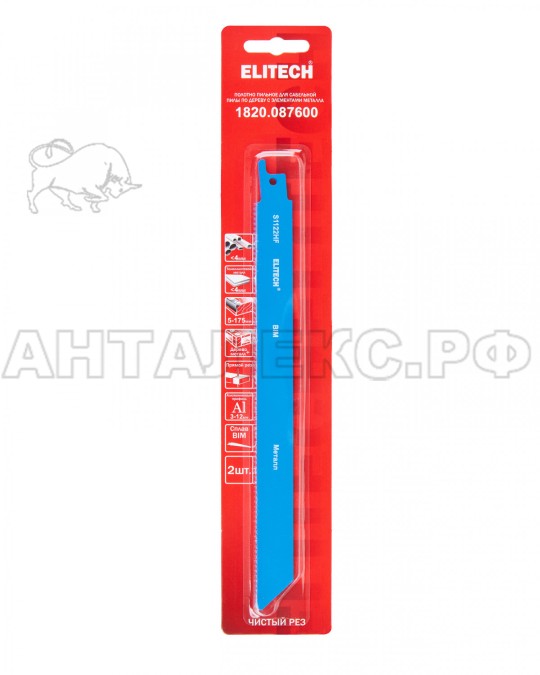 Полотно пильное Elitech 1820.087600