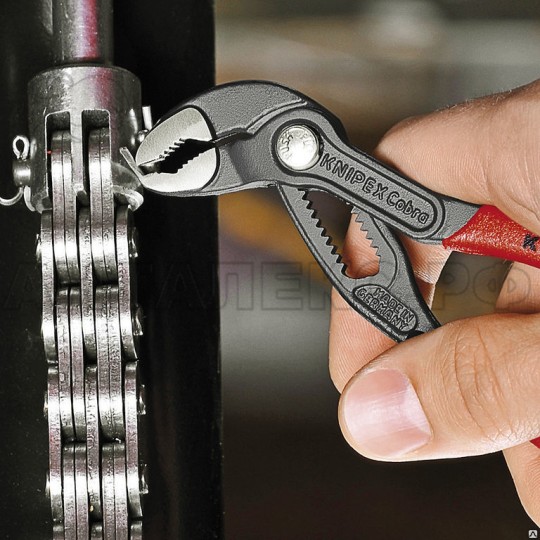 Клещи "КОБРА" сантехнические Knipex KN-8701125