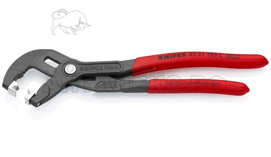 Щипцы для хомутов от шлангов с защелкой Knipex KN-8551180C