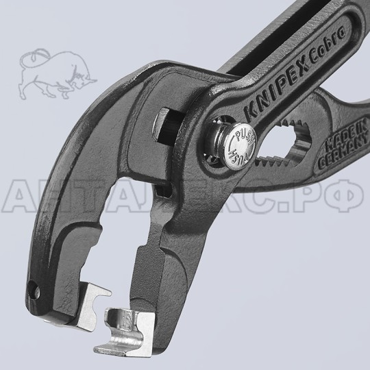 Щипцы для хомутов от шлангов с защелкой Knipex KN-8551180C