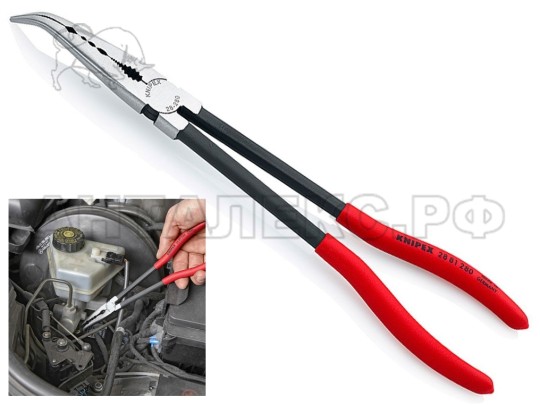 Плоскогубцы монтажные Knipex с поперечным профилем   KN-2881280