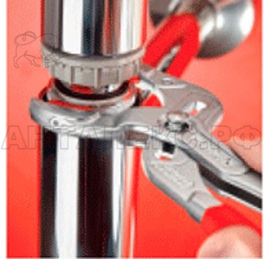 Клещи трубные, захватные Knipex KN-8101250