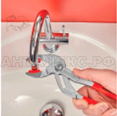 Клещи трубные, захватные Knipex KN-8101250