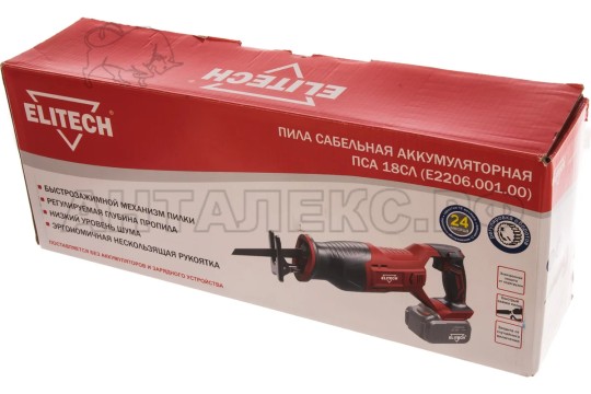 Пила сабельная Elitech ПСА 18СЛ (Е2206.001.00)