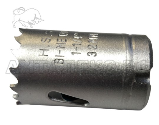 Коронка BIMETAL по металлу, 32мм