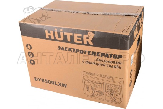 Электрогенератор DY6500LXW. c функцией сварки, с колёсами Huter  64/1/18