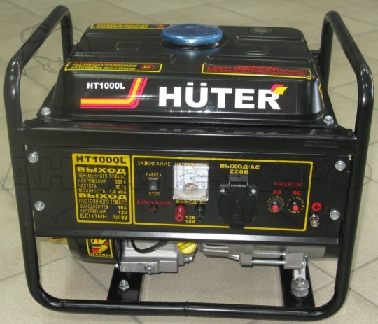 Электрогенератор HT1000L Huter  64/1/2