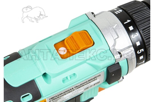 Дрель акк.Sturm! 12В, 1BatterySystem 2 акк. 2,0Ач, кейс
