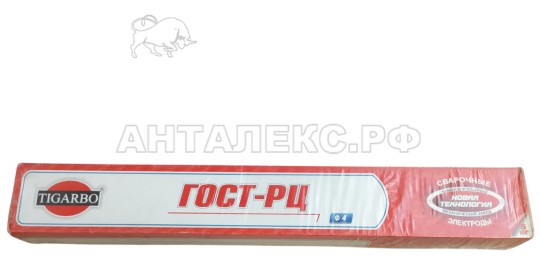 Электроды TIGARBO ГОСТ-РЦ, ф4 ( 1уп/5кг )