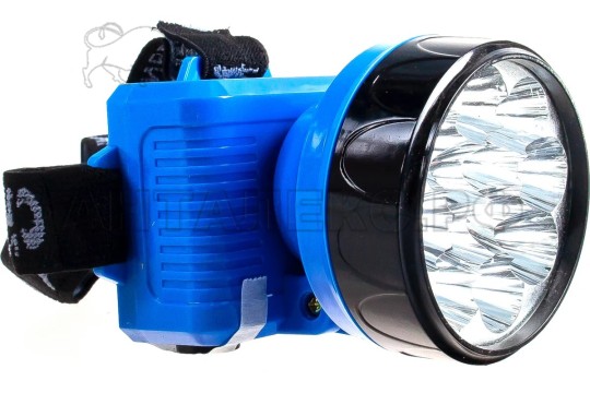 Фонарь налобный \"СИБИРСКИЙ СЛЕДОПЫТ-Фара-12\", 12L, аккум. 220В/120/